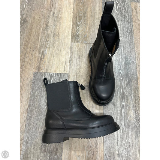Boots Ankle Flats By WYDER In Black, Size: 6.5