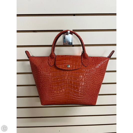 Handbag Designer By Longchamp, Size: Medium