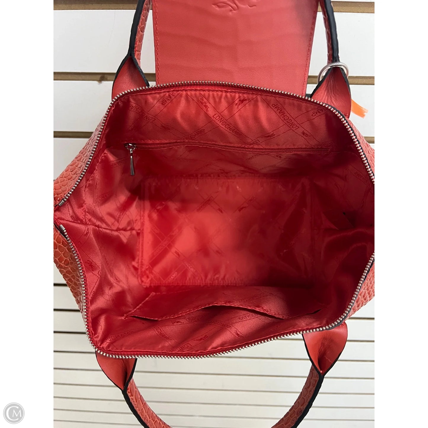 Handbag Designer By Longchamp, Size: Medium