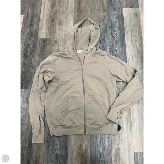 Sweatshirt Hoodie By Joah Brown In Tan, Size: Osfm