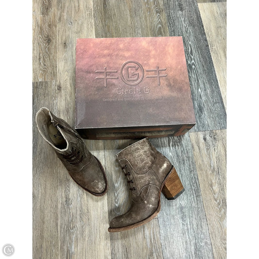 Boots Western By Circle G In Brown, Size: 9