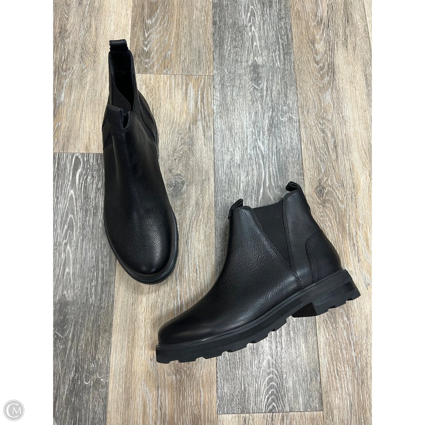 Boots Ankle Flats By Sperry In Black, Size: 10