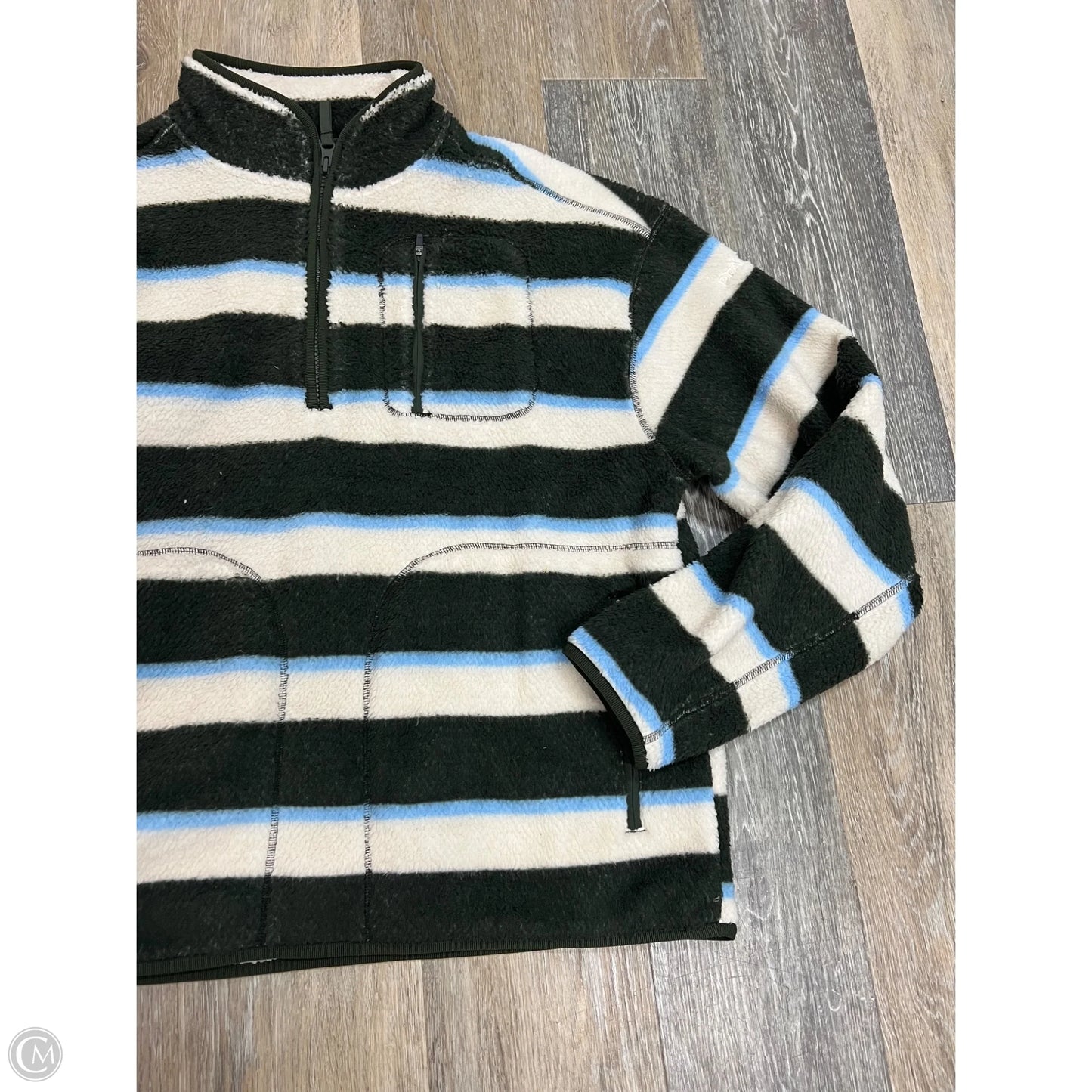 Athletic Fleece By Prana In Green & White, Size: S