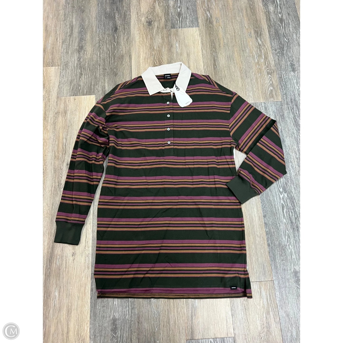 Dress Casual Short By Prana In Striped Pattern, Size: S