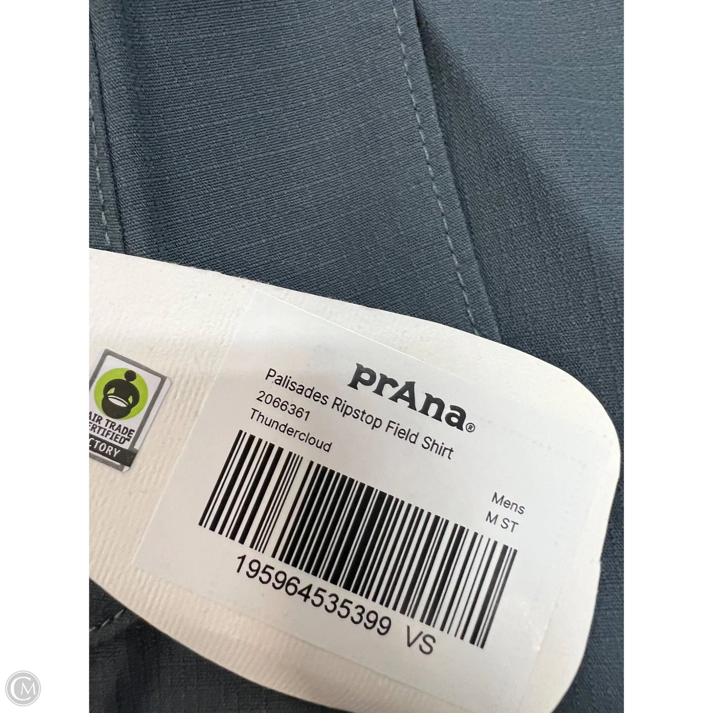 Blouse Long Sleeve By Prana In Blue, Size: M