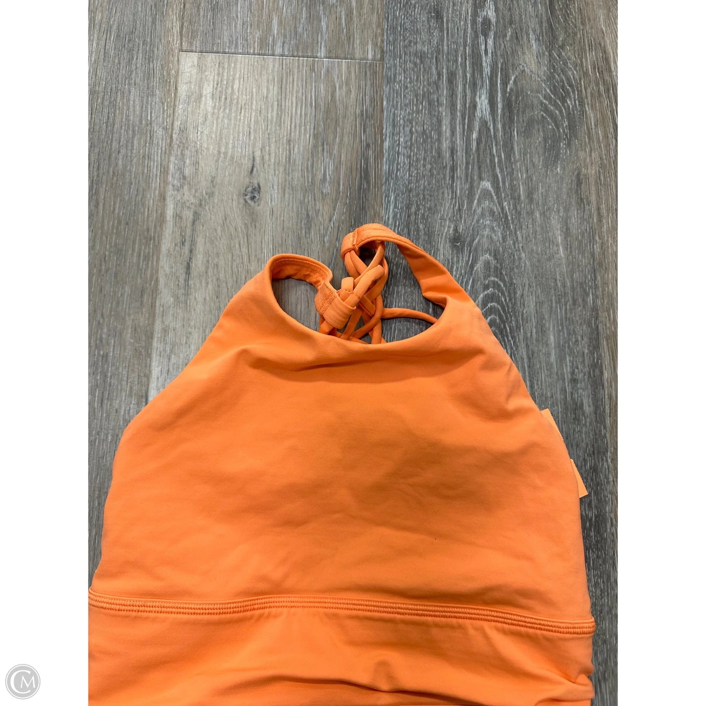 Athletic Bra By Lululemon In Orange, Size: 6