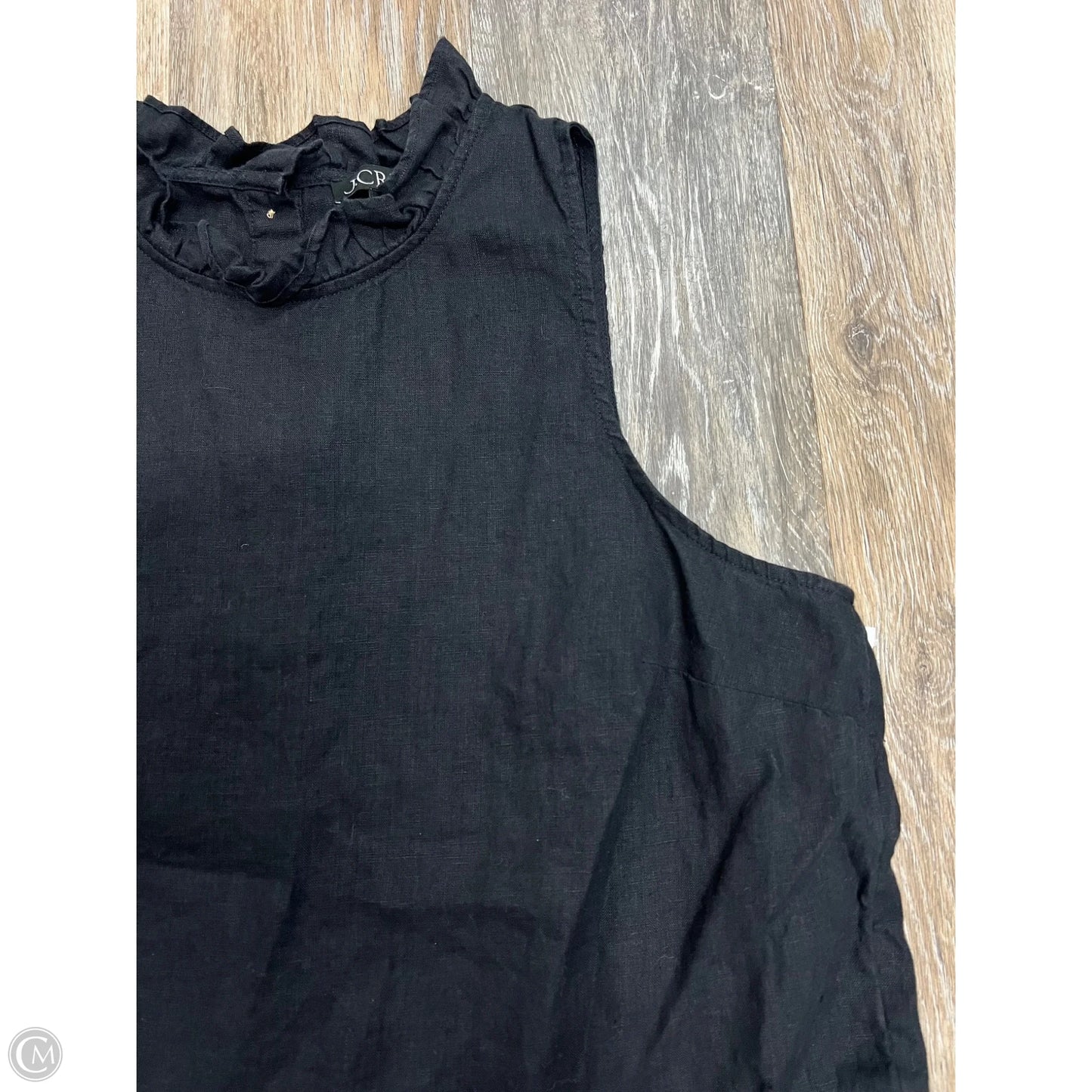 Top Sleeveless By J. Crew In Black, Size: Xl
