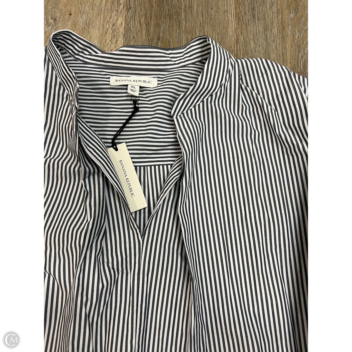 Dress Casual Maxi By Banana Republic In Striped Pattern, Size: Xl