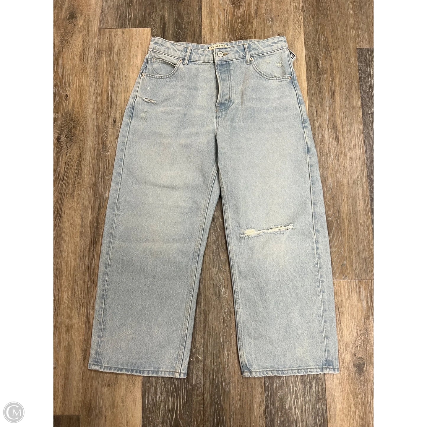Jeans Cropped By We The Free In Blue Denim, Size: 6/28