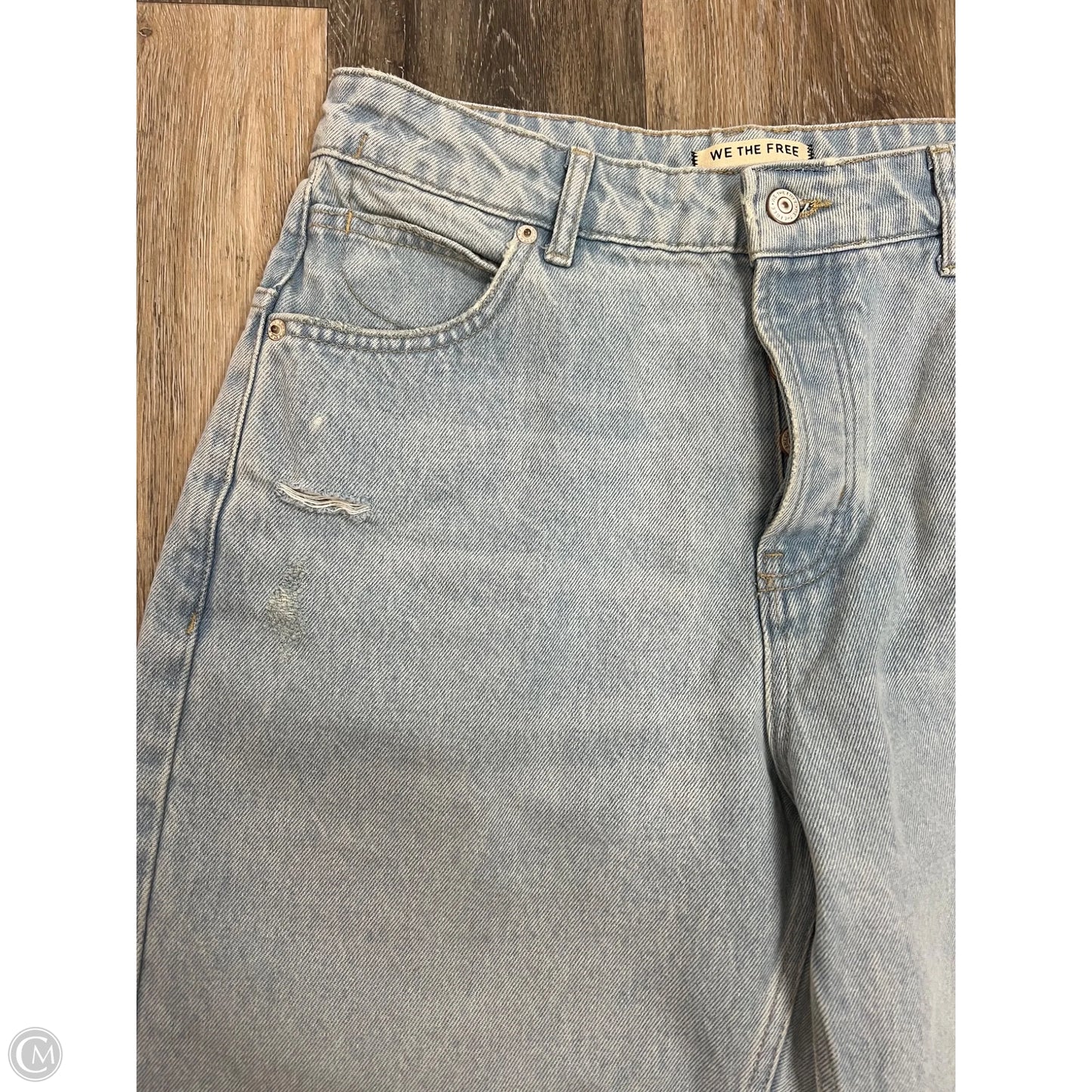 Jeans Cropped By We The Free In Blue Denim, Size: 6/28