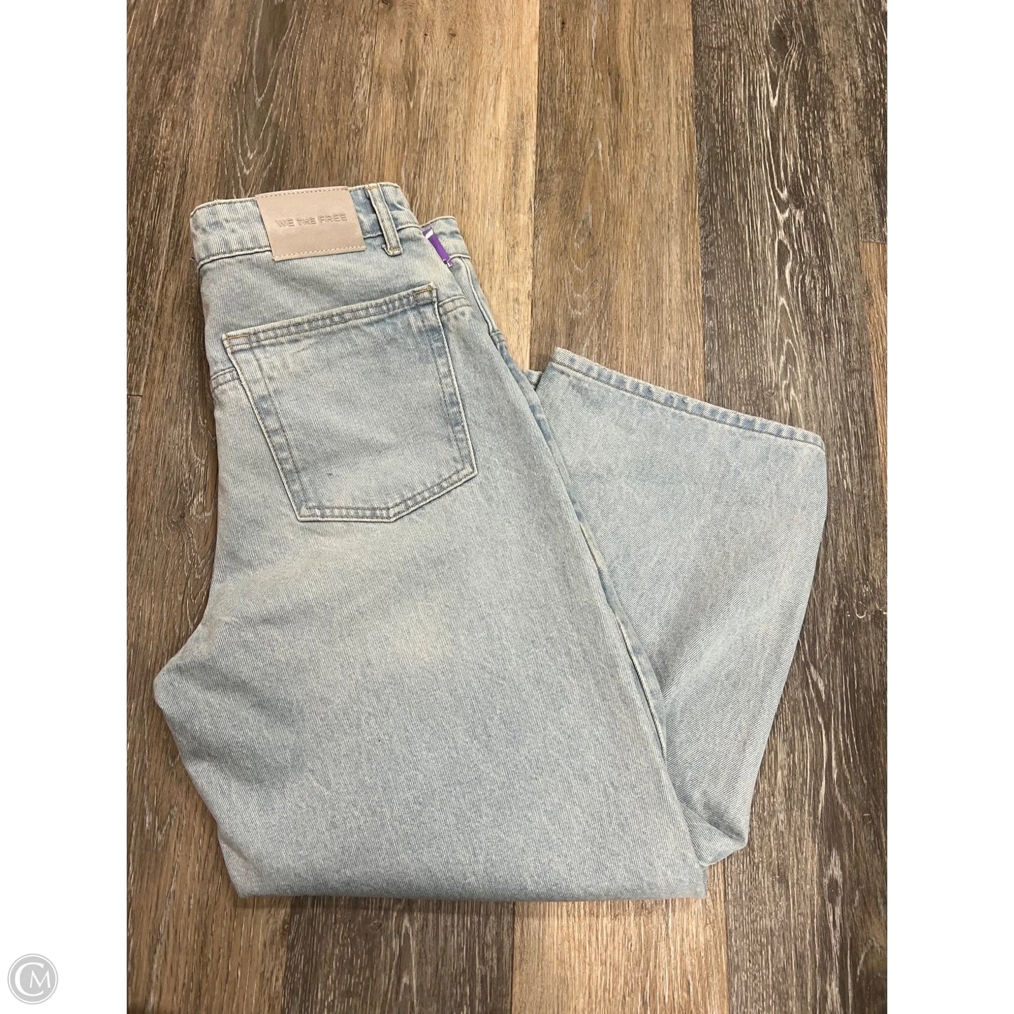 Jeans Cropped By We The Free In Blue Denim, Size: 6/28