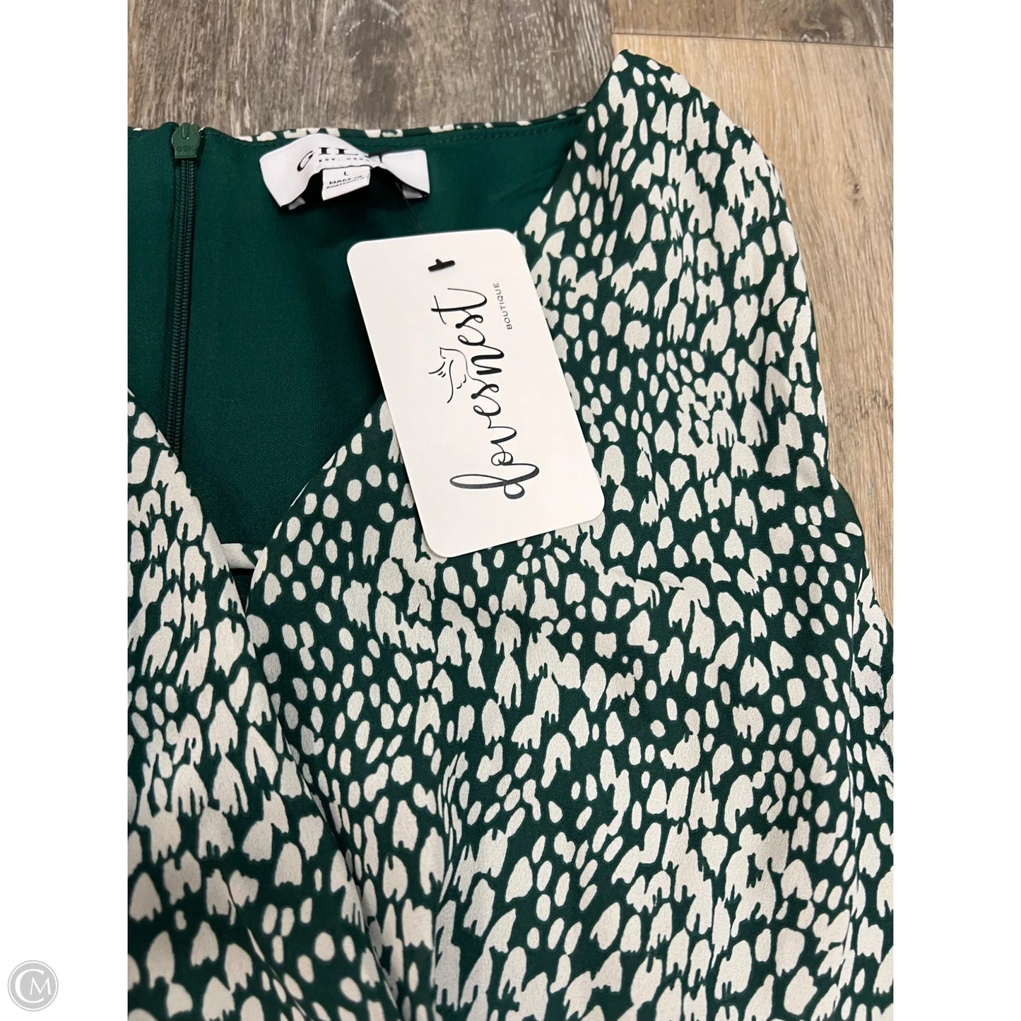 -Dress Casual Maxi By Gilli In Green, Size: L