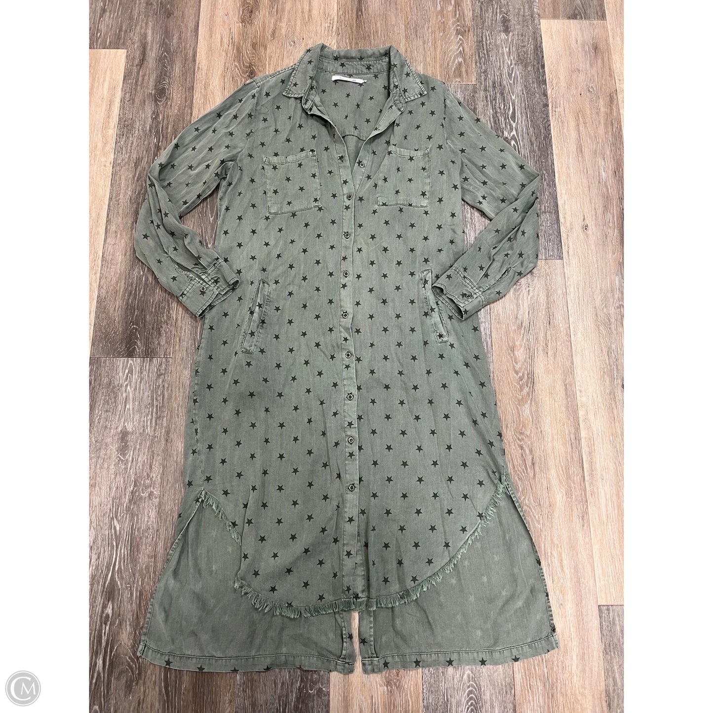 Dress Casual Maxi By Billy T In Green, Size: M