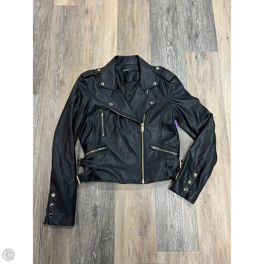 Jacket Moto By Generation Love In Black, Size: S