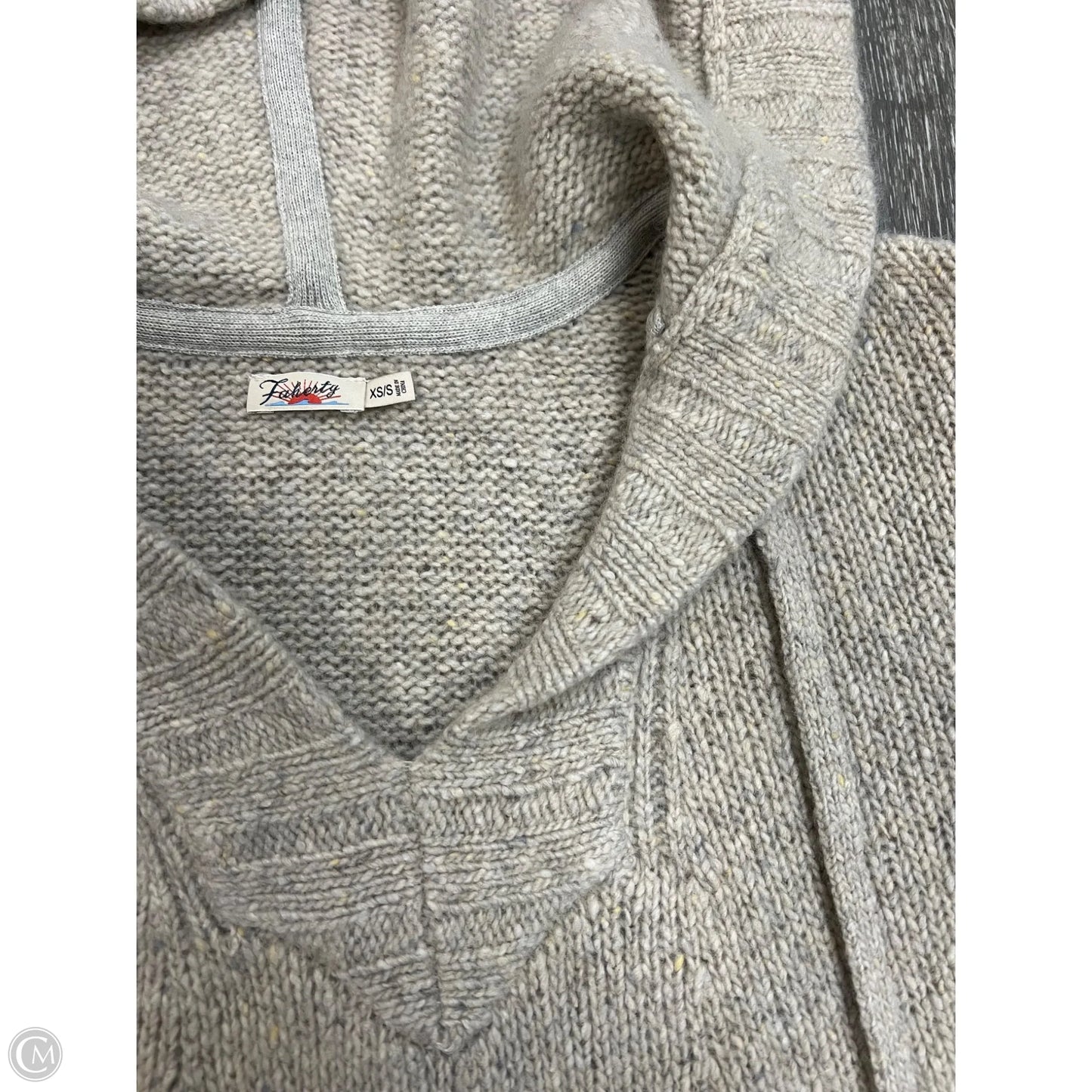 Sweater Cashmere By Faherty In Tan, Size: Xs/S