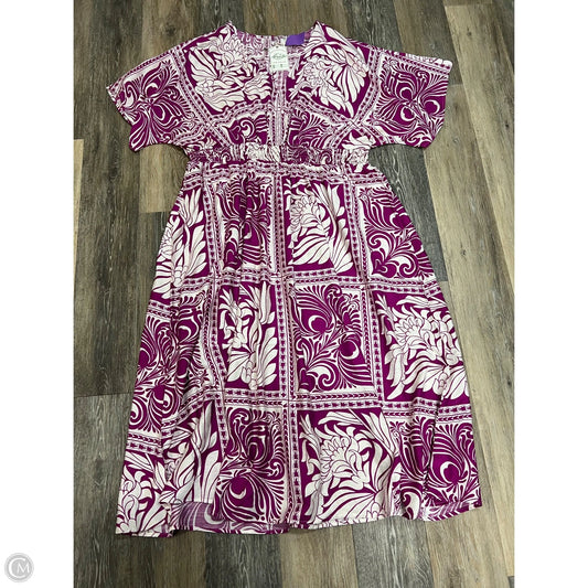 Dress Casual Maxi By New In In Purple, Size: 2x