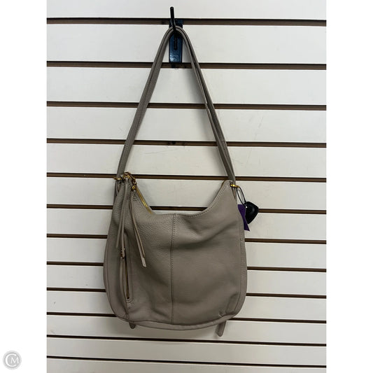 Handbag Leather By Hobo Intl, Size: Medium