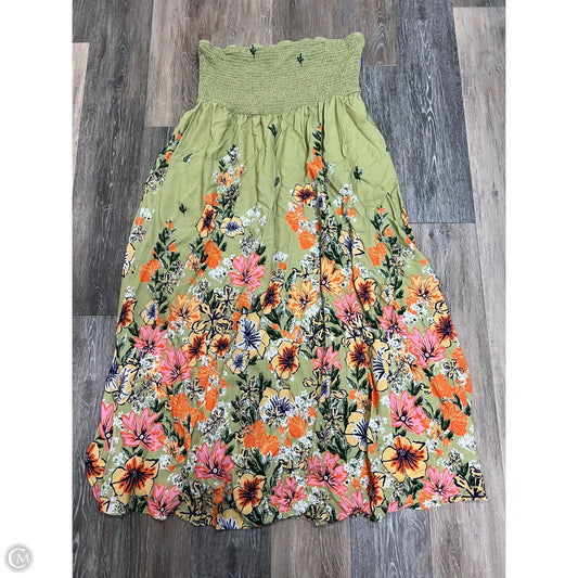 Dress Casual Maxi By Bloomchic In Green, Size: 1x