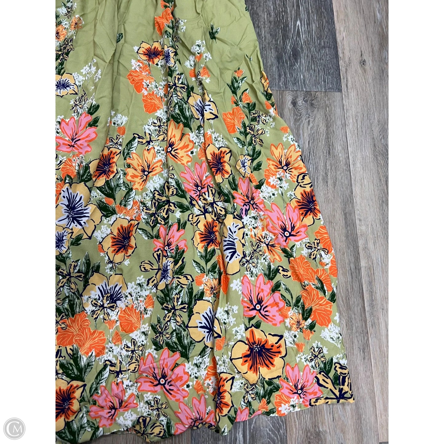 Dress Casual Maxi By Bloomchic In Green, Size: 1x