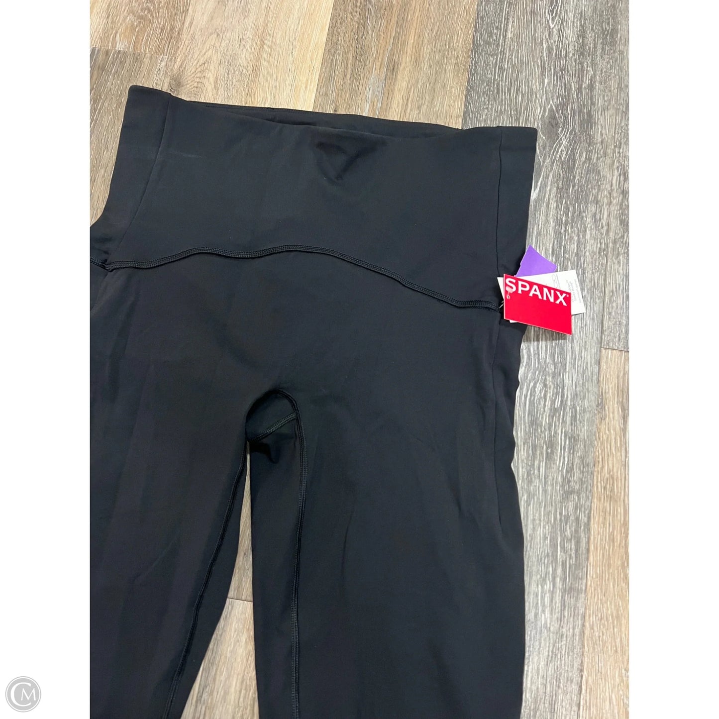 Athletic Leggings By Spanx In Black, Size: 1x