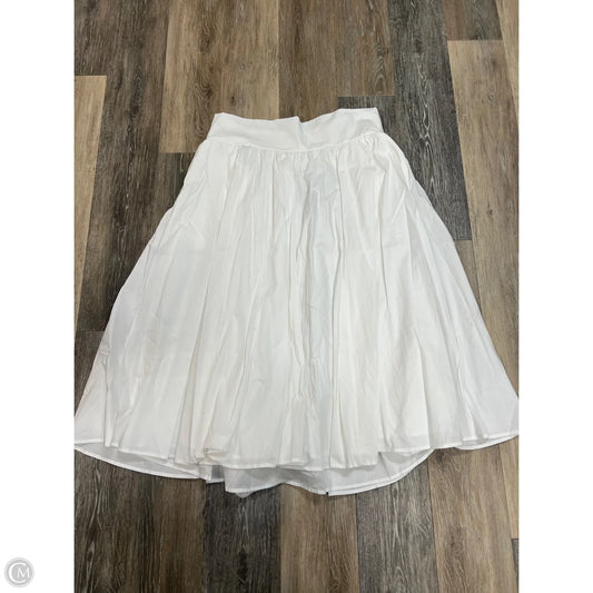 Skirt Midi By Torrid In White, Size: 1x