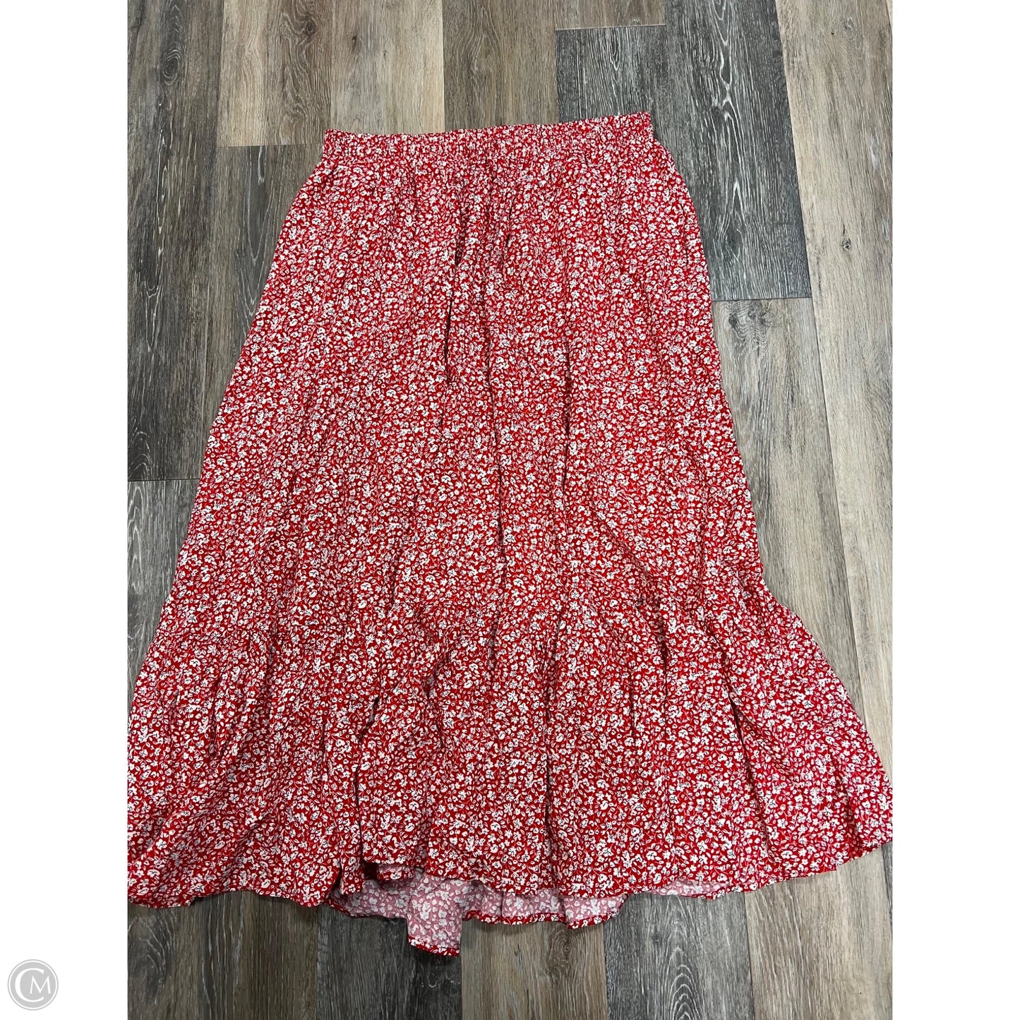 Skirt Maxi By Torrid In Red, Size: 1x