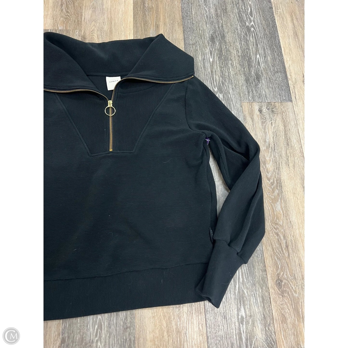 Sweatshirt Collar By Varley In Black, Size: Xs