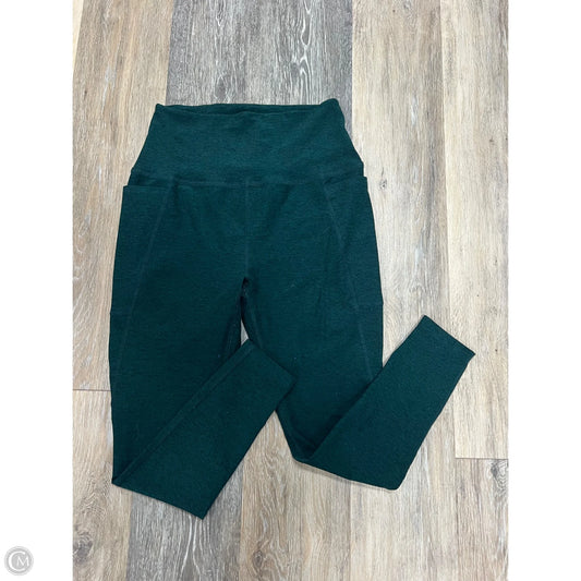 Athletic Leggings By Beyond Yoga In Green, Size: L