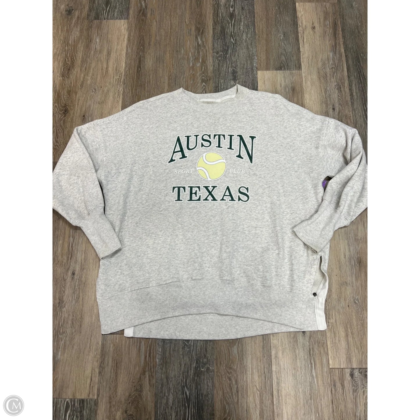 Sweater By Abercrombie And Fitch In Grey, Size: Xl