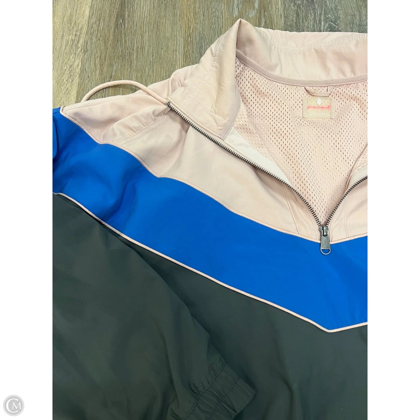 Jacket Windbreaker By Free People In Pink, Size: L
