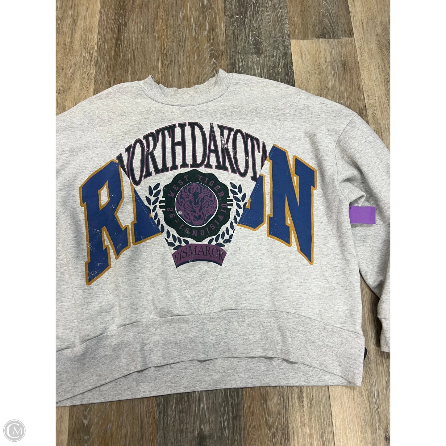 Sweatshirt Crewneck By Urban Outfitters In Grey, Size: Xl