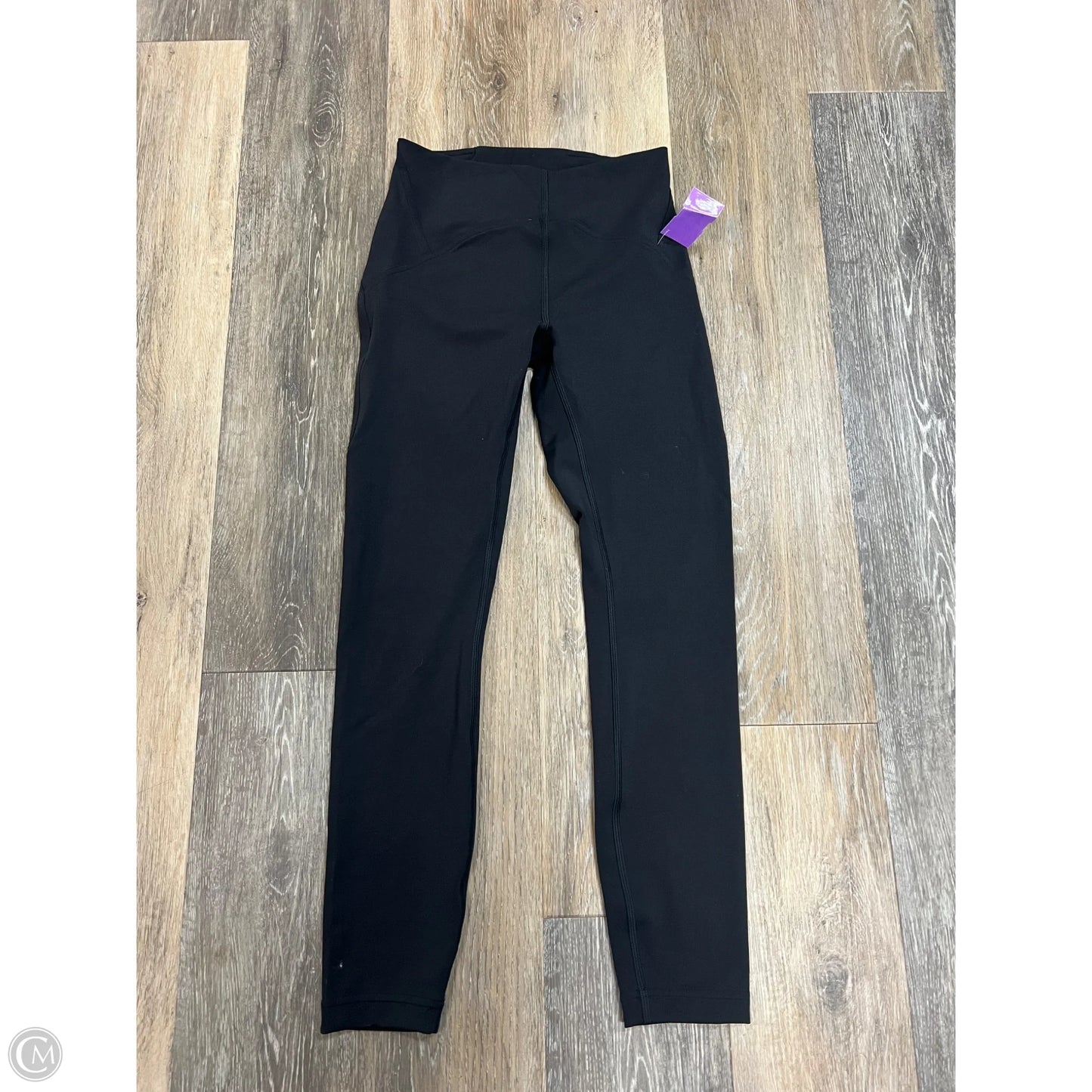 Athletic Leggings By Lululemon In Black, Size: 4