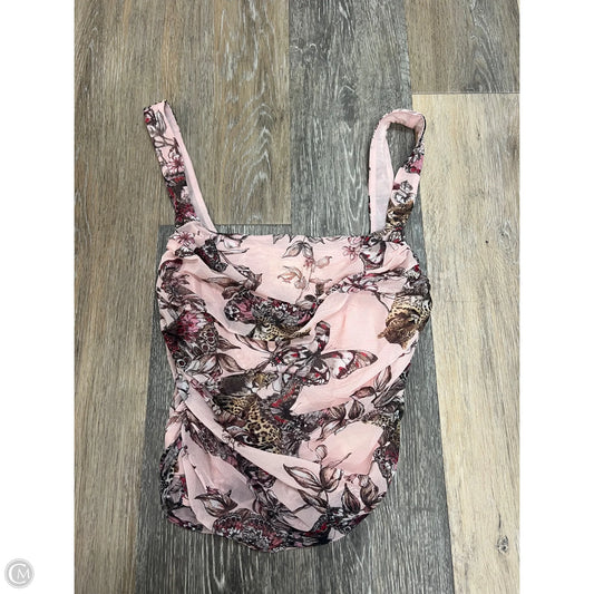 Top Sleeveless Designer By L Agence In Pink, Size: S