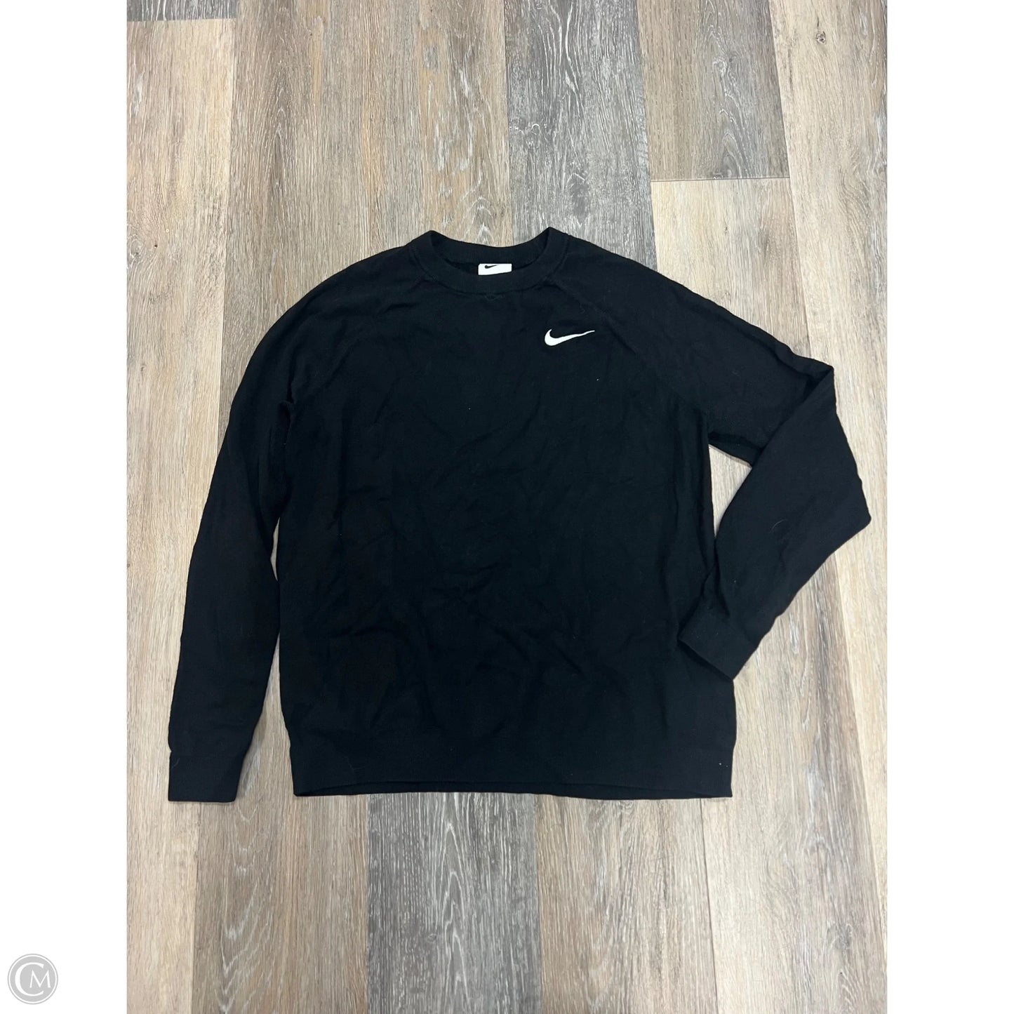 Sweater By Nike Apparel In Black, Size: S