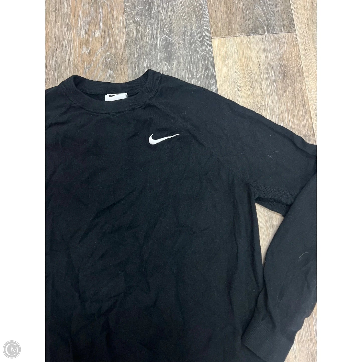 Sweater By Nike Apparel In Black, Size: S