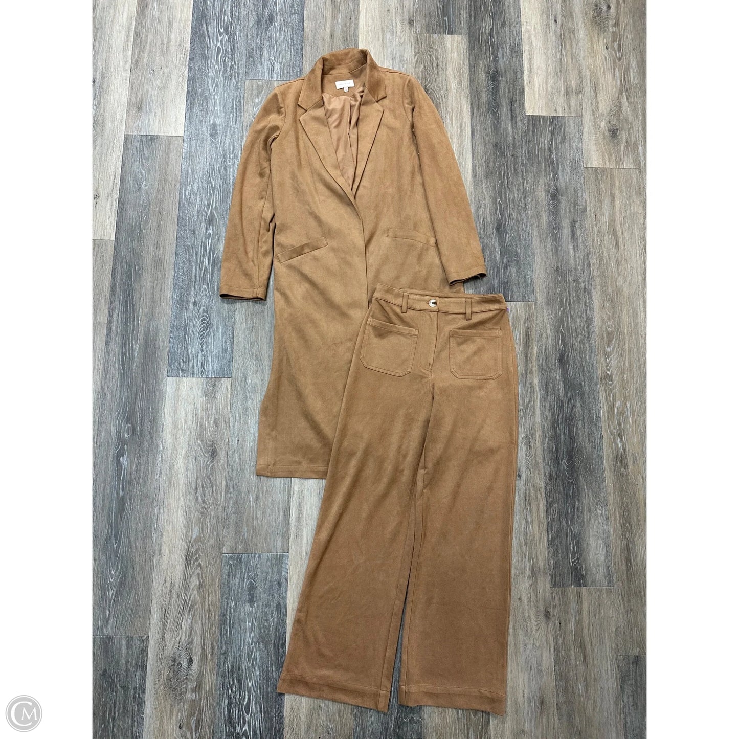 Pants Set 2pc By Skies Are Blue In Brown, Size: Xs
