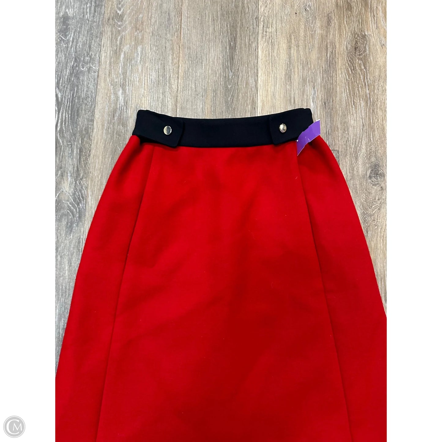 Skirt Luxury Designer By Chloe In Red, Size: S