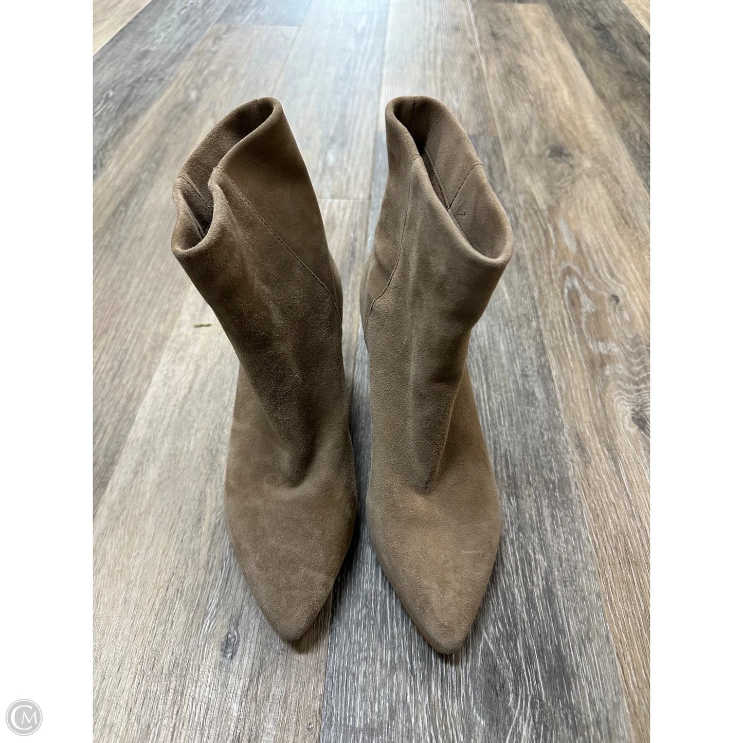 Boots Ankle Heels By Dolce Vita In Tan, Size: 6