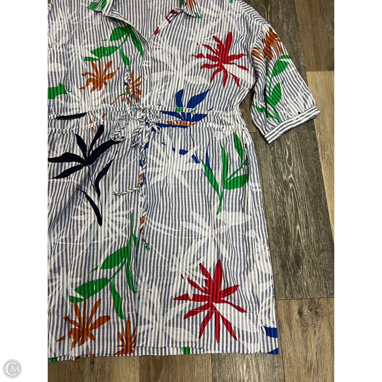 Dress Casual Short By Tribal In Striped Pattern, Size: Xl