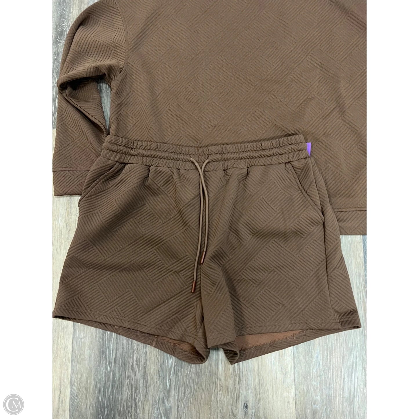Lounge Set Shorts By Clothes Mentor In Brown, Size: Xxl