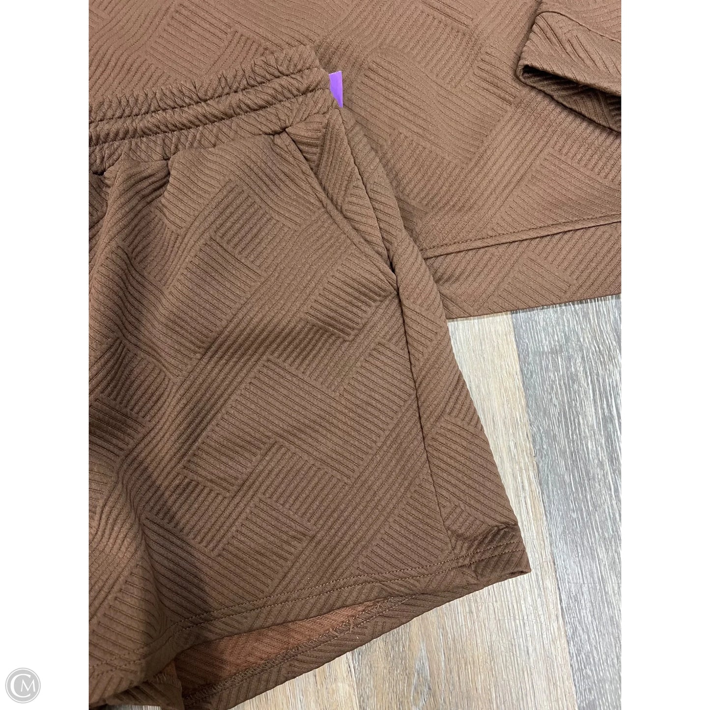 Lounge Set Shorts By Clothes Mentor In Brown, Size: Xxl