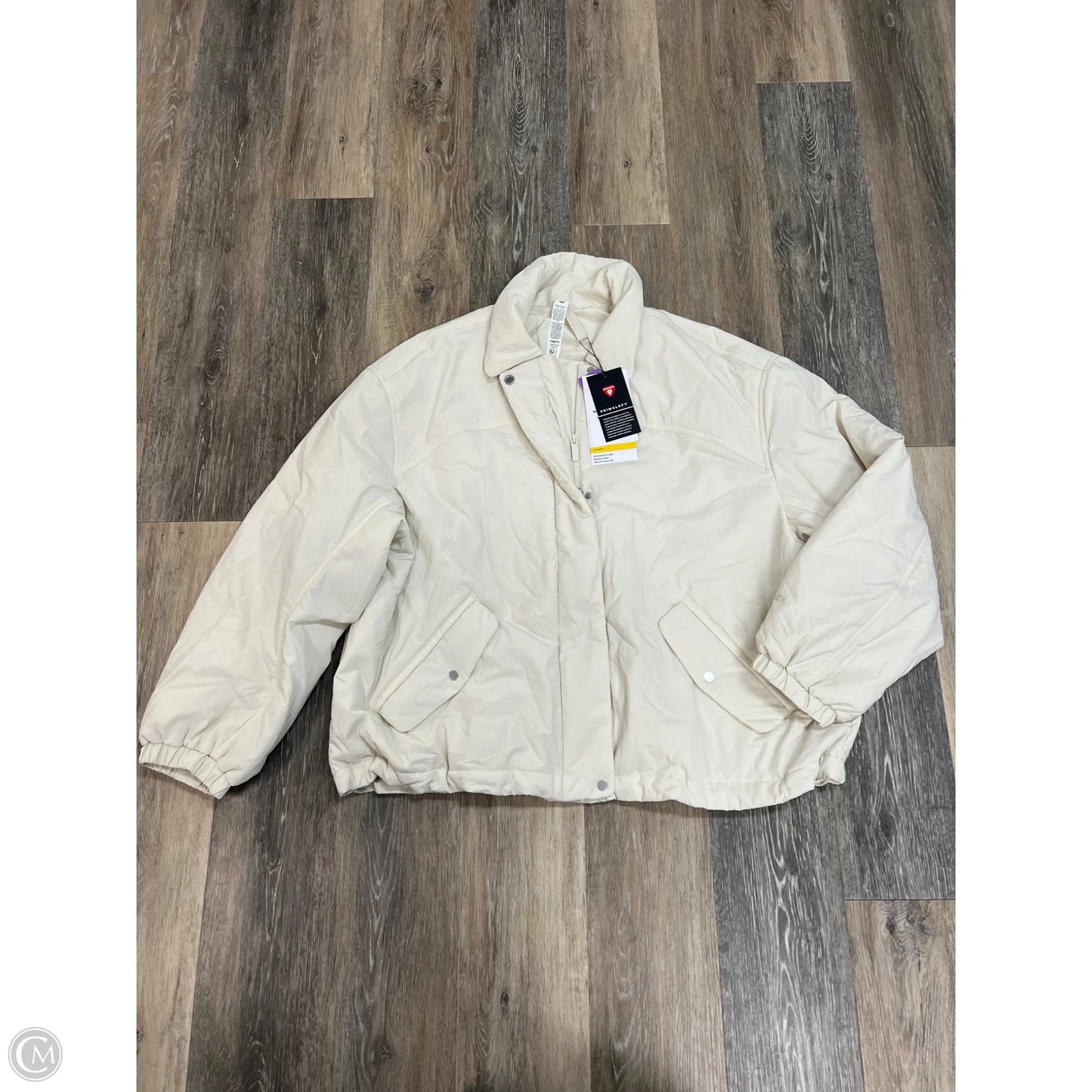 Jacket Puffer & Quilted By Lululemon In White, Size: Xl