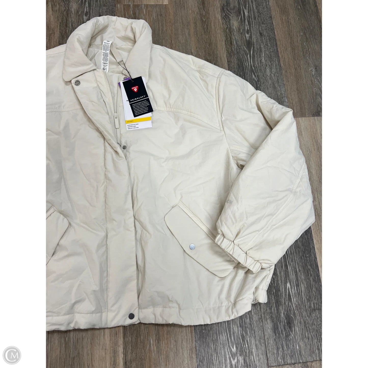 Jacket Puffer & Quilted By Lululemon In White, Size: Xl