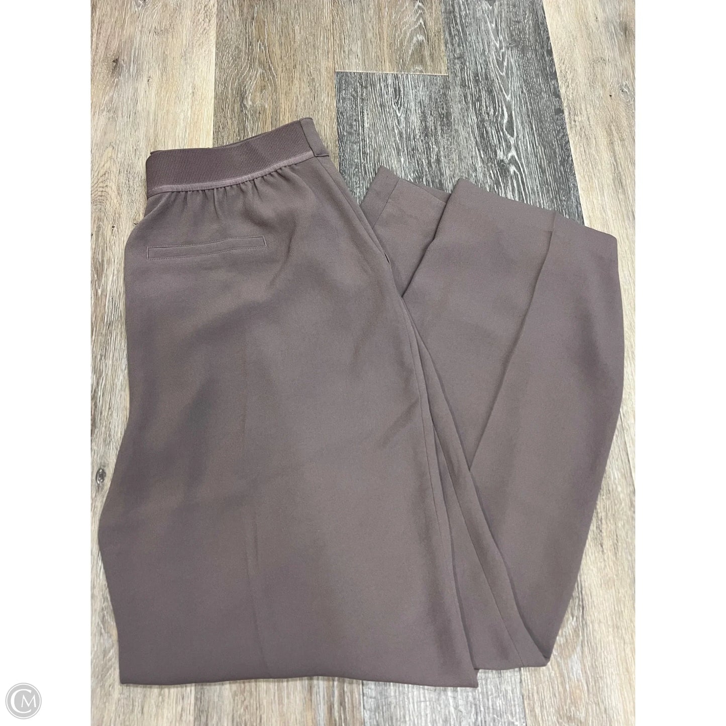 Pants Wide Leg By Spanx In Taupe, Size: L