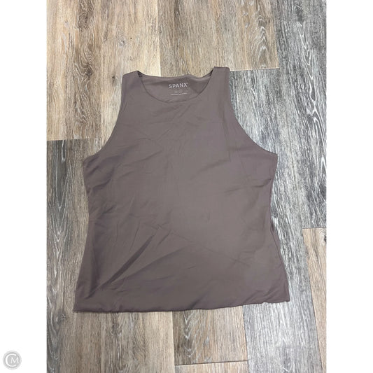 Tank Top By Spanx In Taupe, Size: Xl