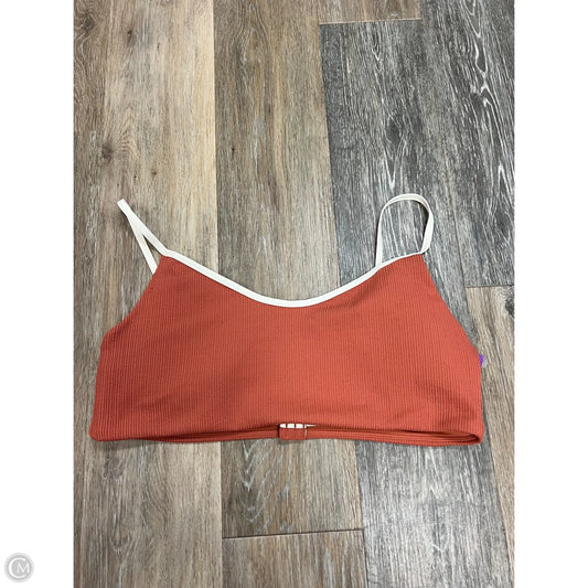 Swimsuit Top By Calia In Orange, Size: Xxl