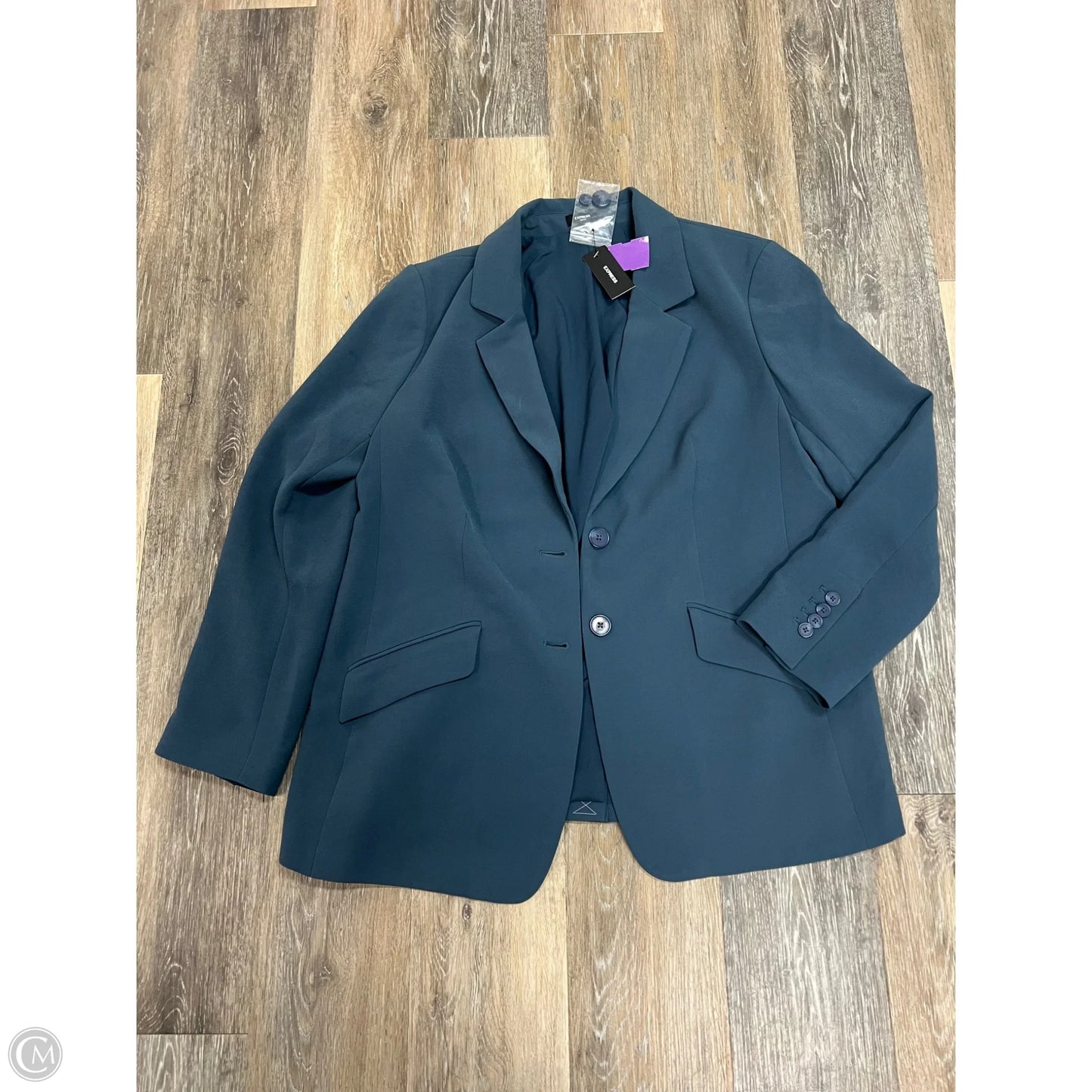 Blazer By Express In Blue, Size: L