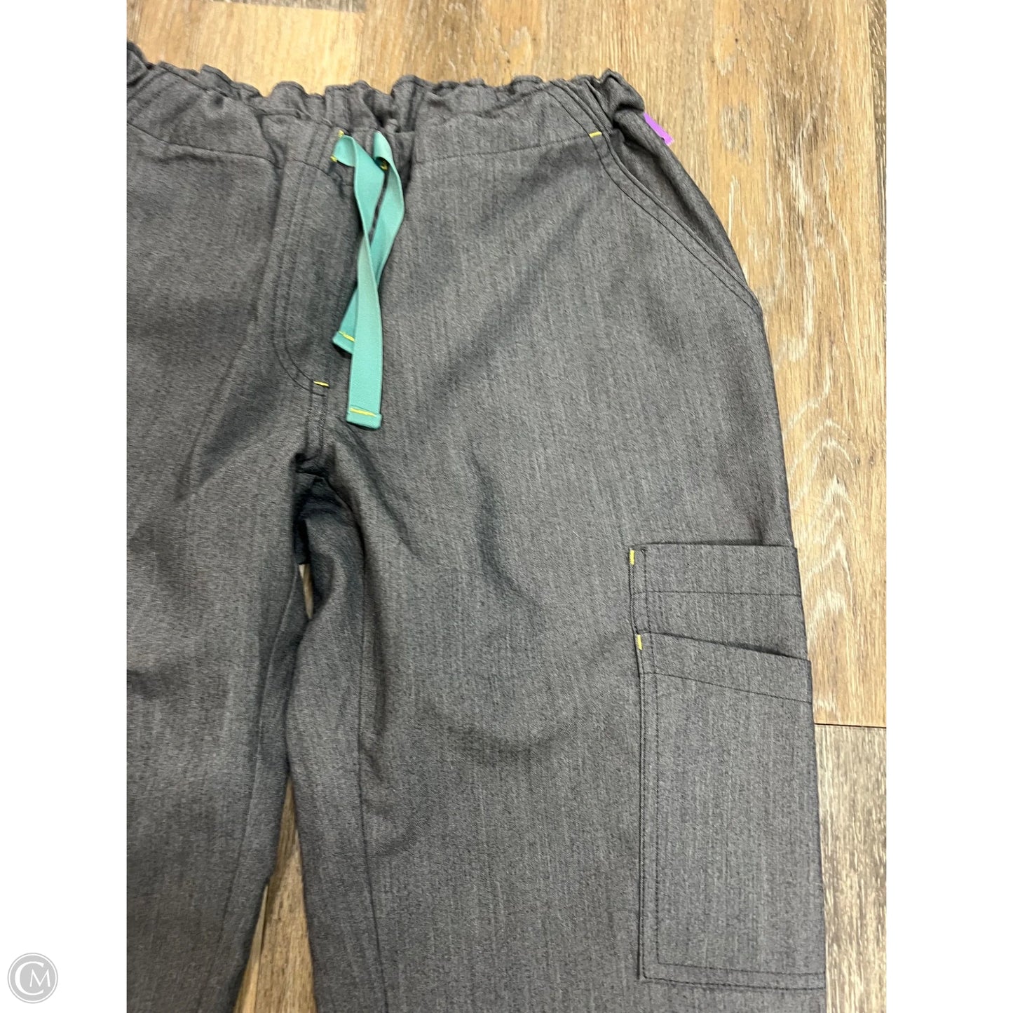 Scrub Pants By Figs In Grey, Size: Xs