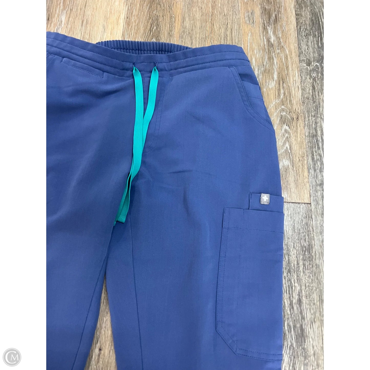 Scrub Pants By Figs In Blue, Size: Xs