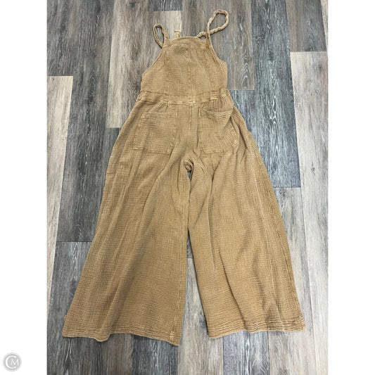 Overalls By Free People In Tan, Size: S